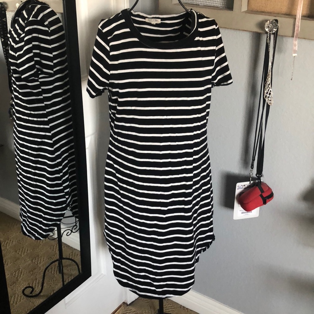 Striped T-Shirt dress